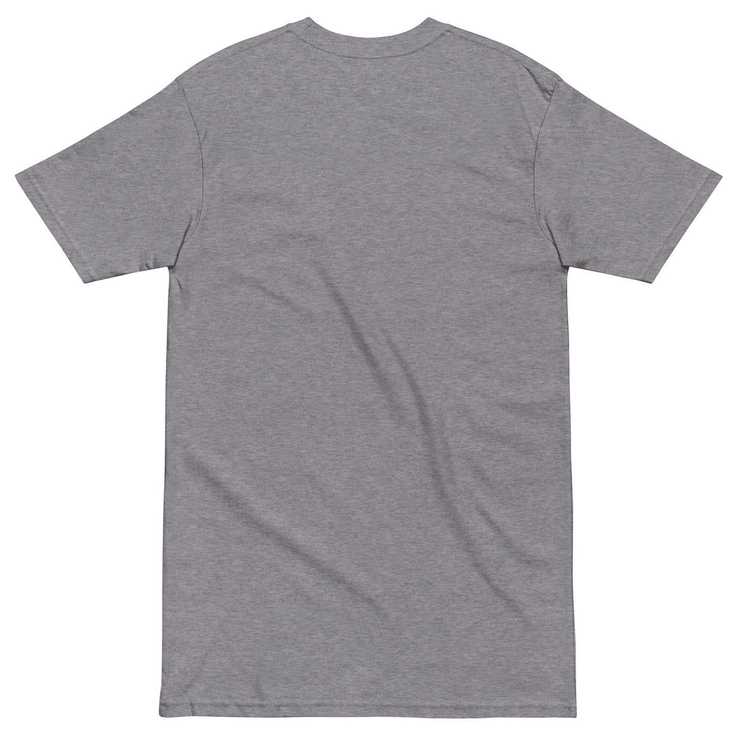 Grey Underdog Men’s premium heavyweight tee