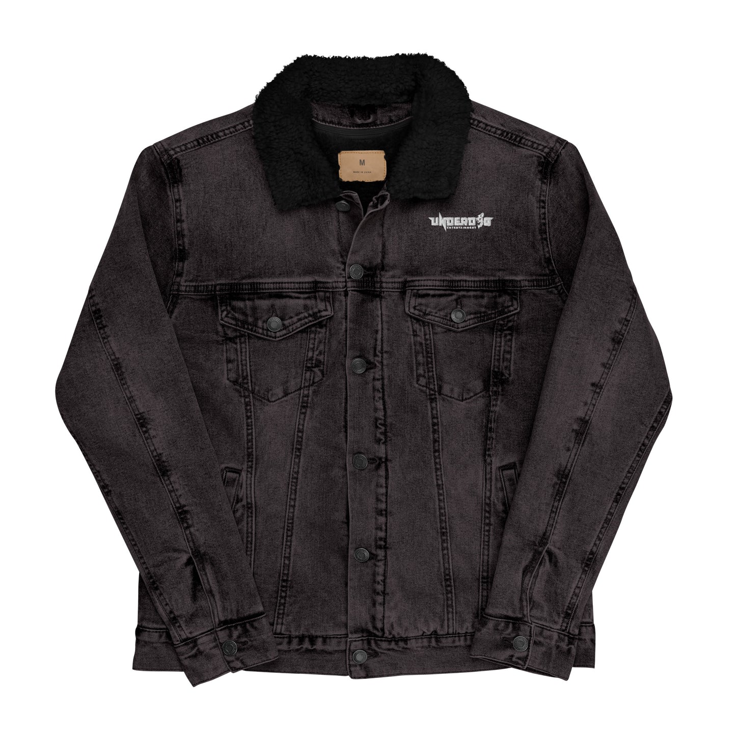 Underdog Unisex denim sherpa jacket