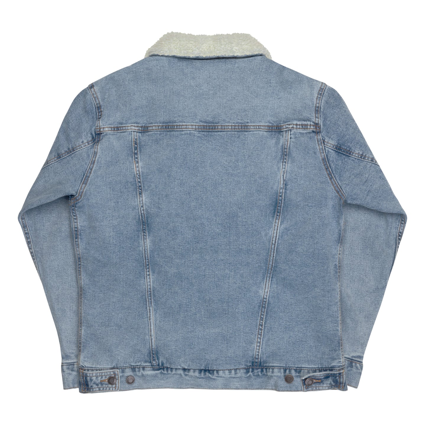 Underdog Unisex denim sherpa jacket