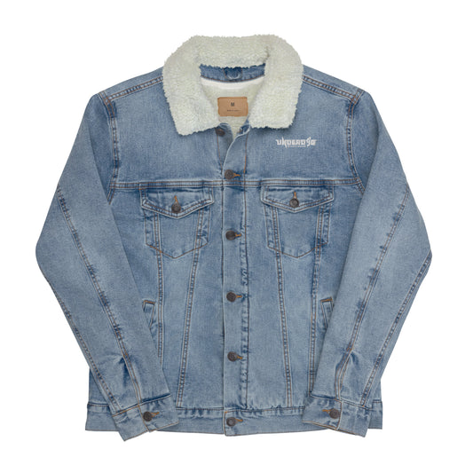 Underdog Unisex denim sherpa jacket