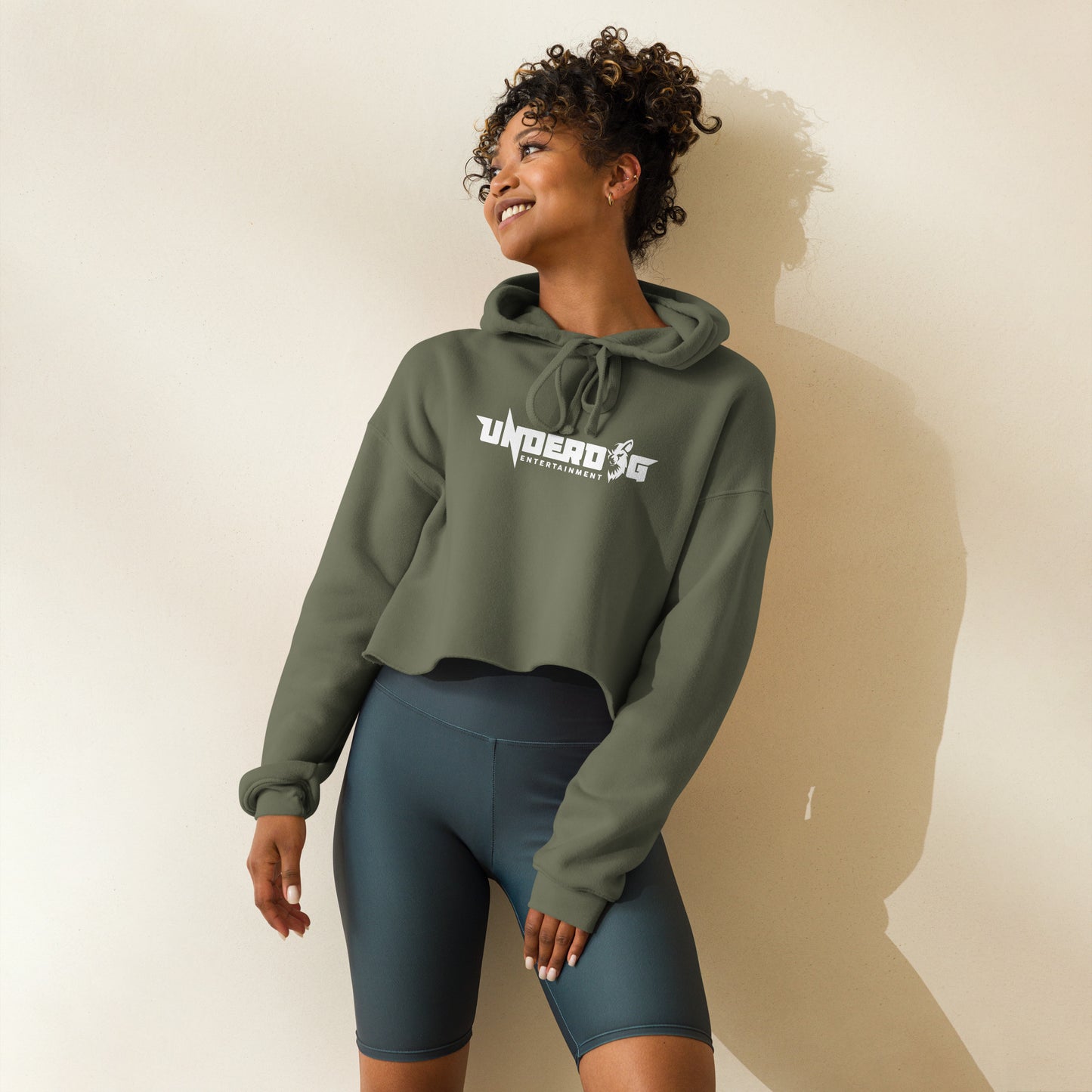 Underdog Crop Hoodie