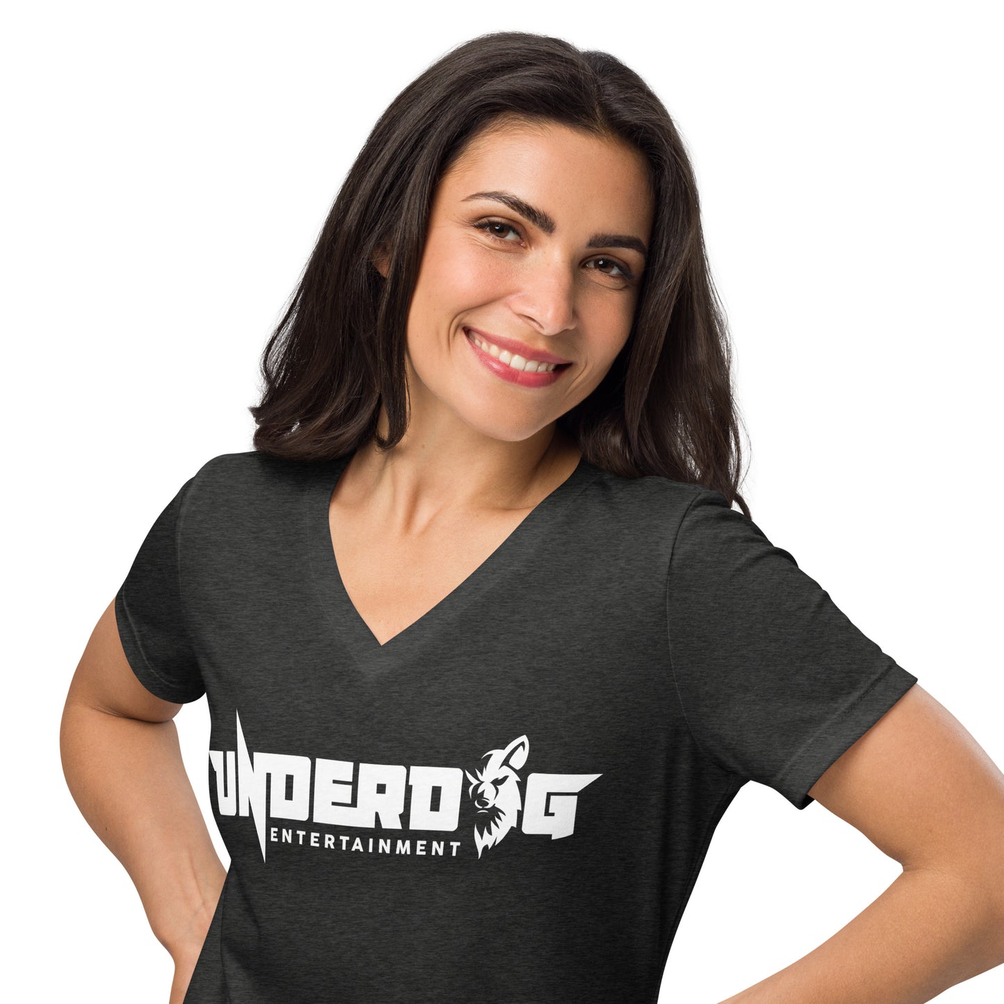 Underdog Women’s relaxed v-neck t-shirt