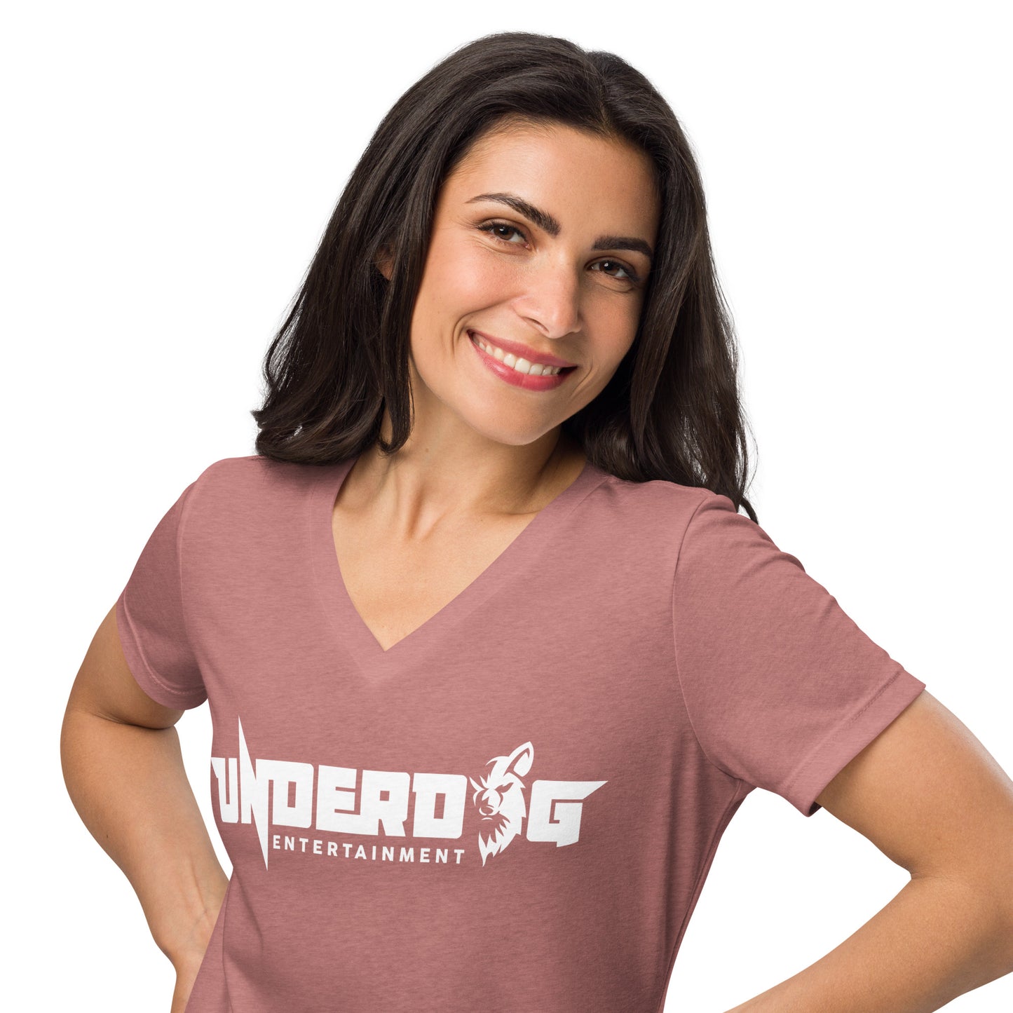 Underdog Women’s relaxed v-neck t-shirt