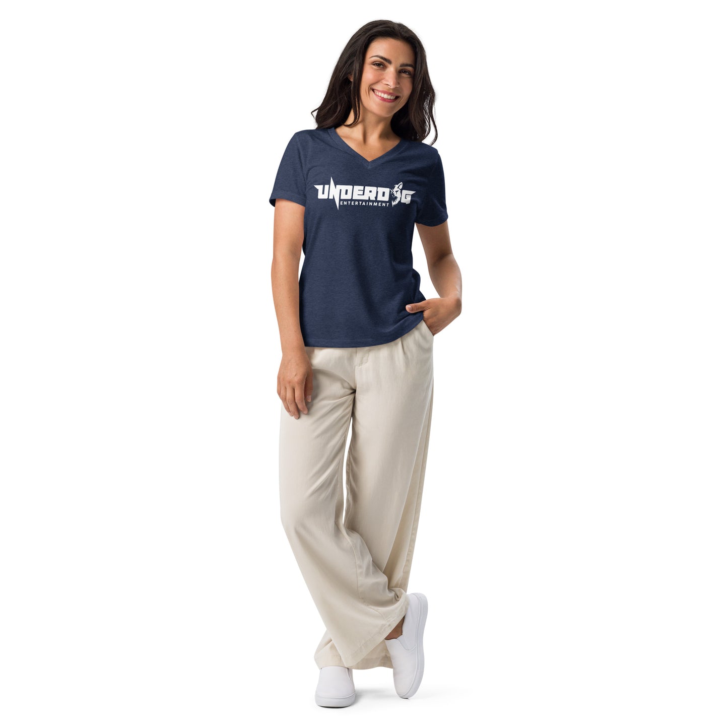 Underdog Women’s relaxed v-neck t-shirt