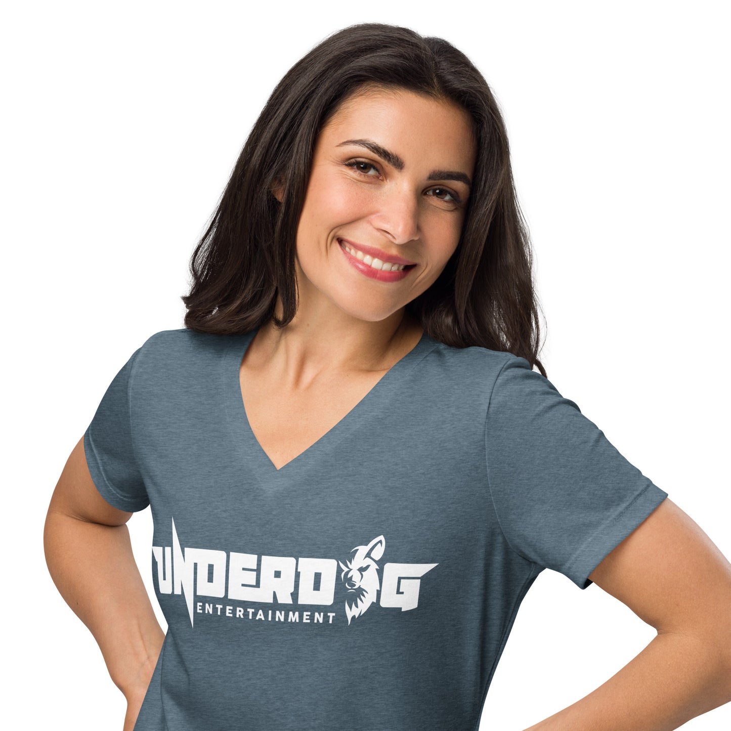 Underdog Women’s relaxed v-neck t-shirt