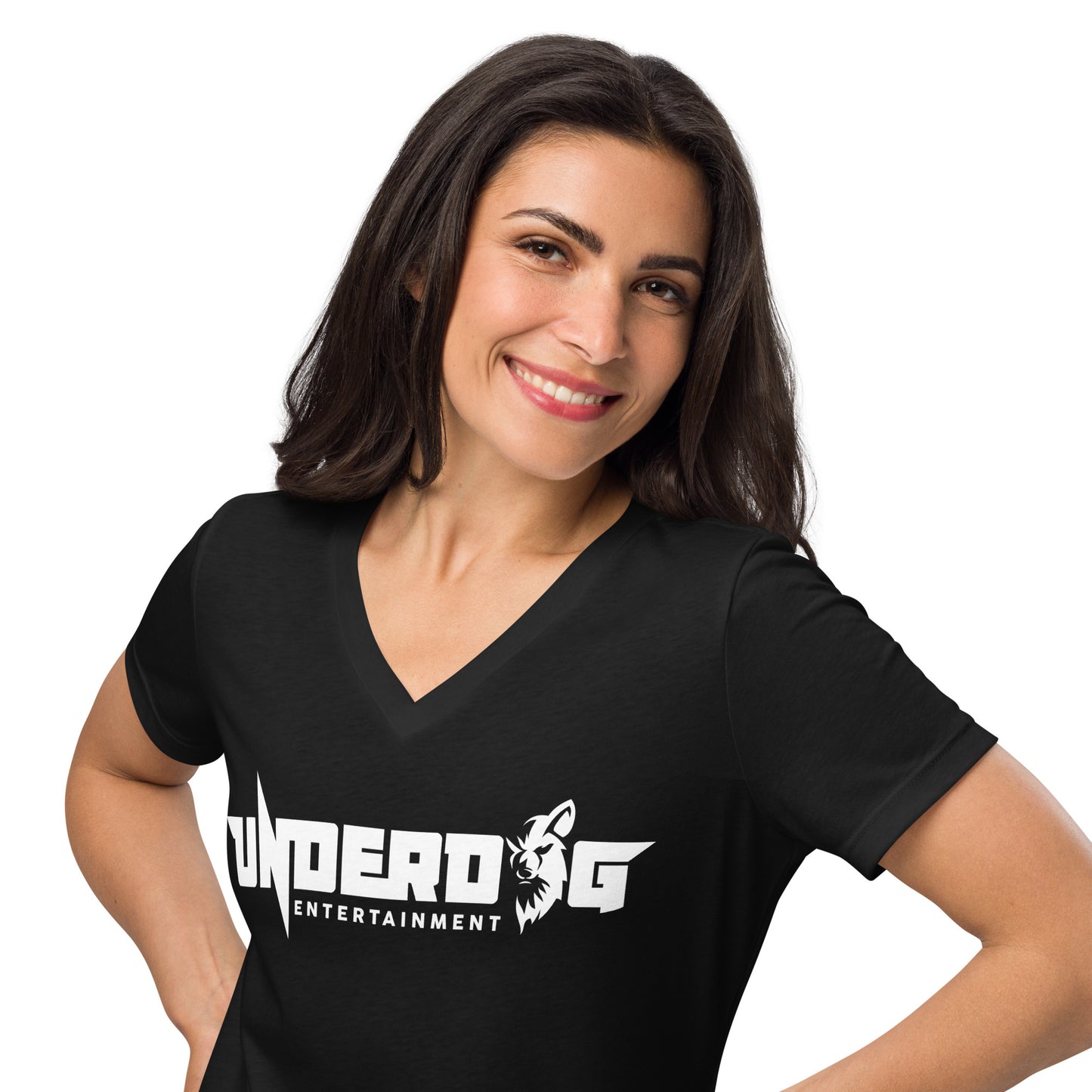 Underdog Women’s relaxed v-neck t-shirt